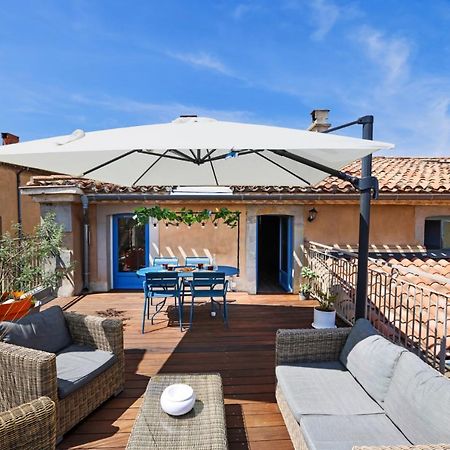 Апартаменты La Terrasse Tapaja Vue Conciergeriedamecarcas Каркассон Экстерьер фото